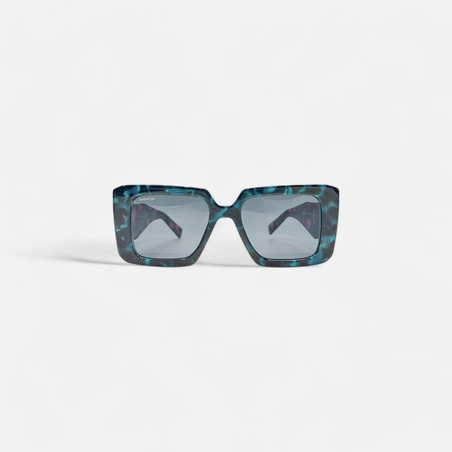 Gafas cuadrada Azul