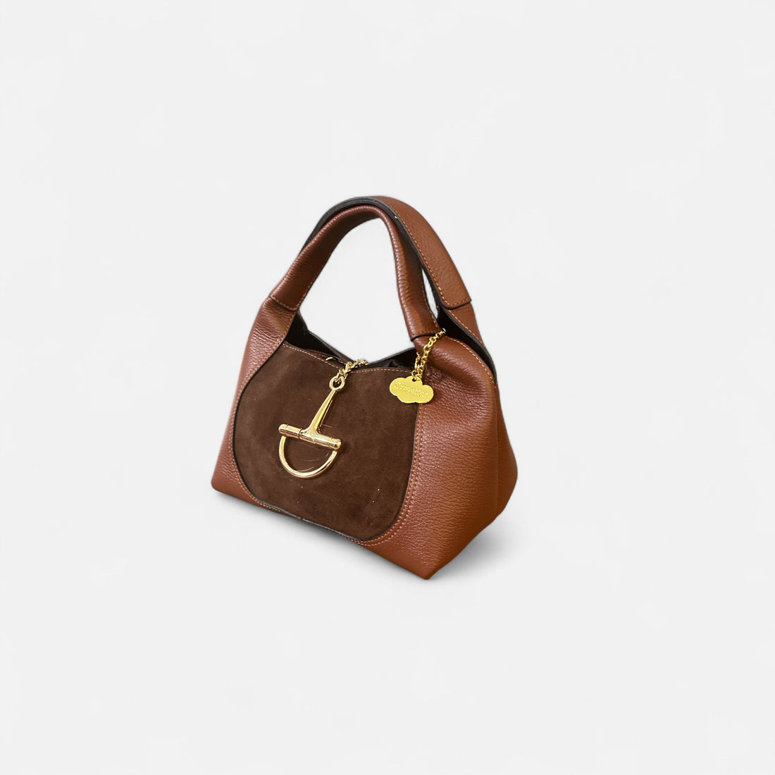 Bolso hobo mini cafe