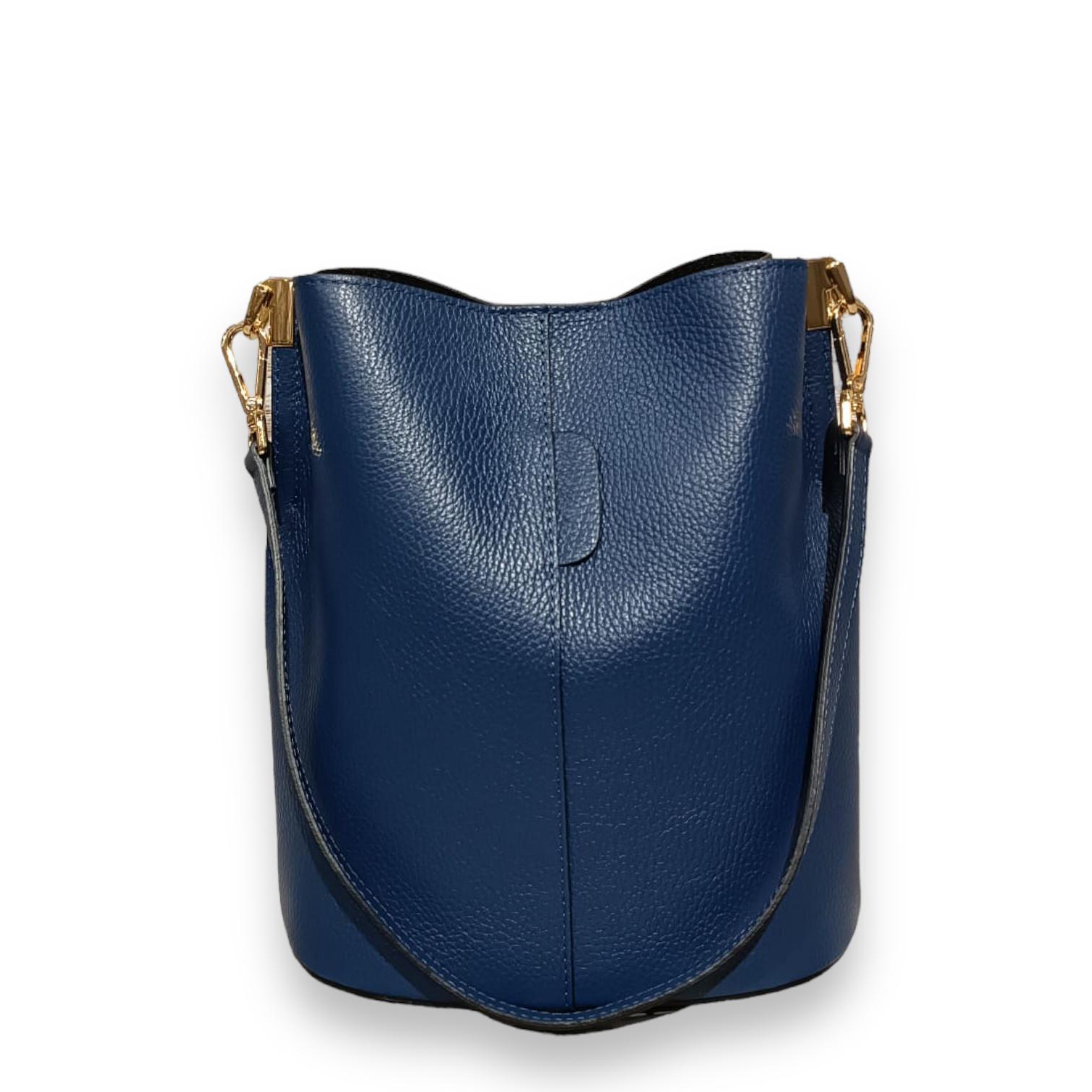 Bombonera cubo azul marino