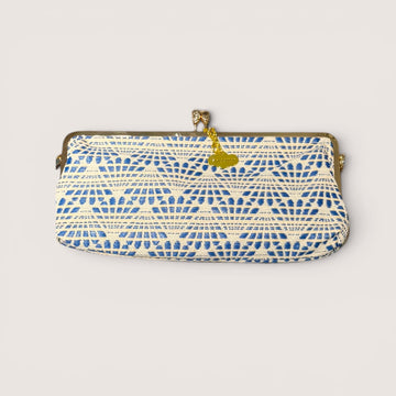 Clutch alargado azul marino
