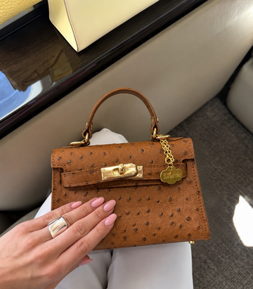 Debod chic avestruz camel