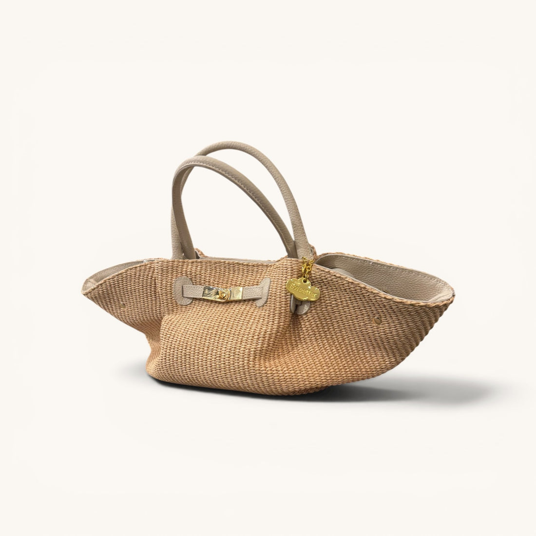 Bolso Cassandra Rafia beigge