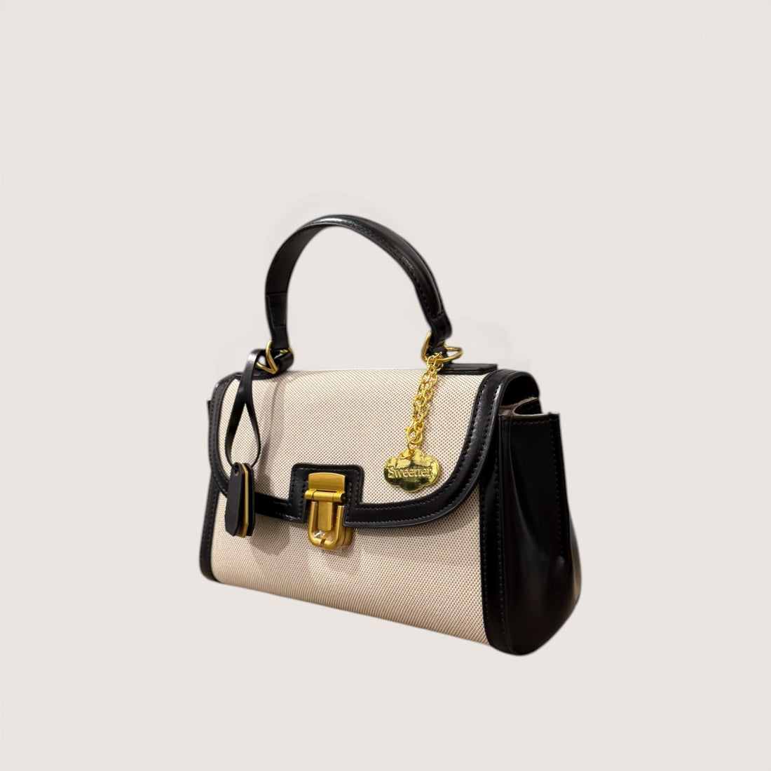 Bolso Saturno mini doctor bag negro