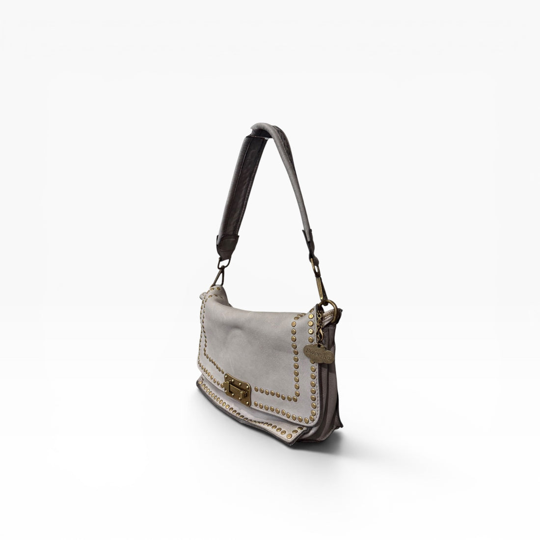 Bandolera lisa Cadiz gris