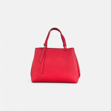 Bolso Club liso rojo