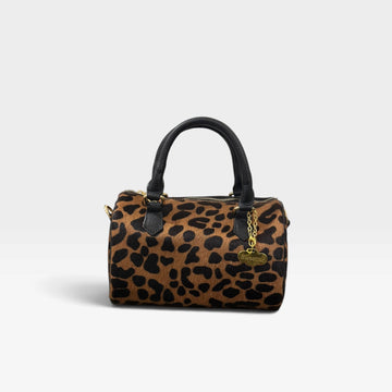 Mini bowling print leopardo