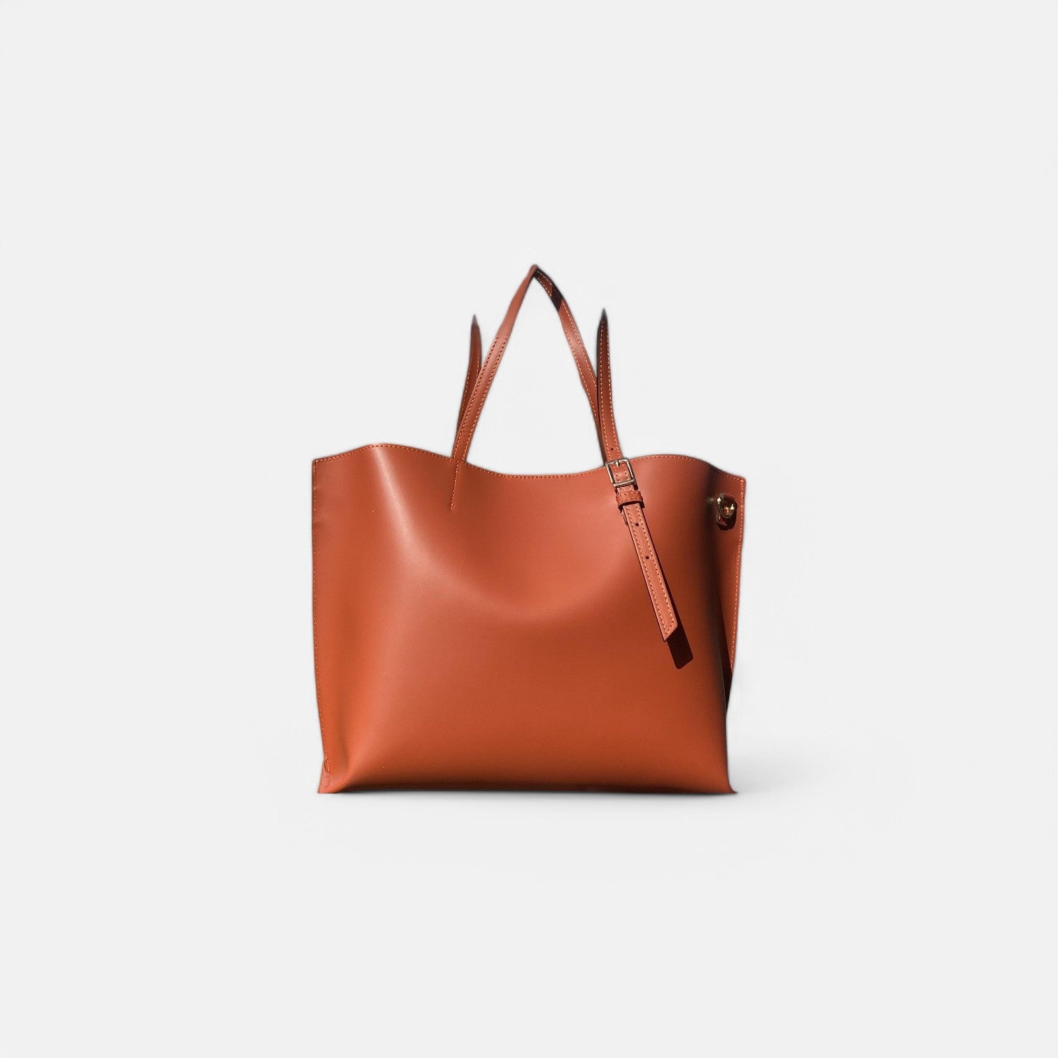 Shopper Atenea naranja-teja