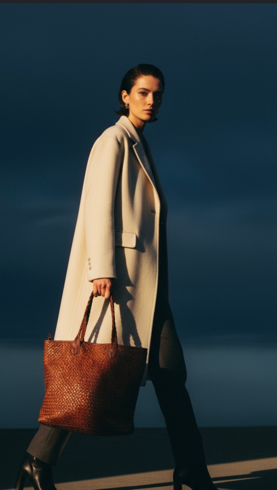 Bolso shooper piel lavada