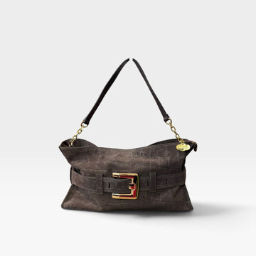Cleopatra chocolate print ante