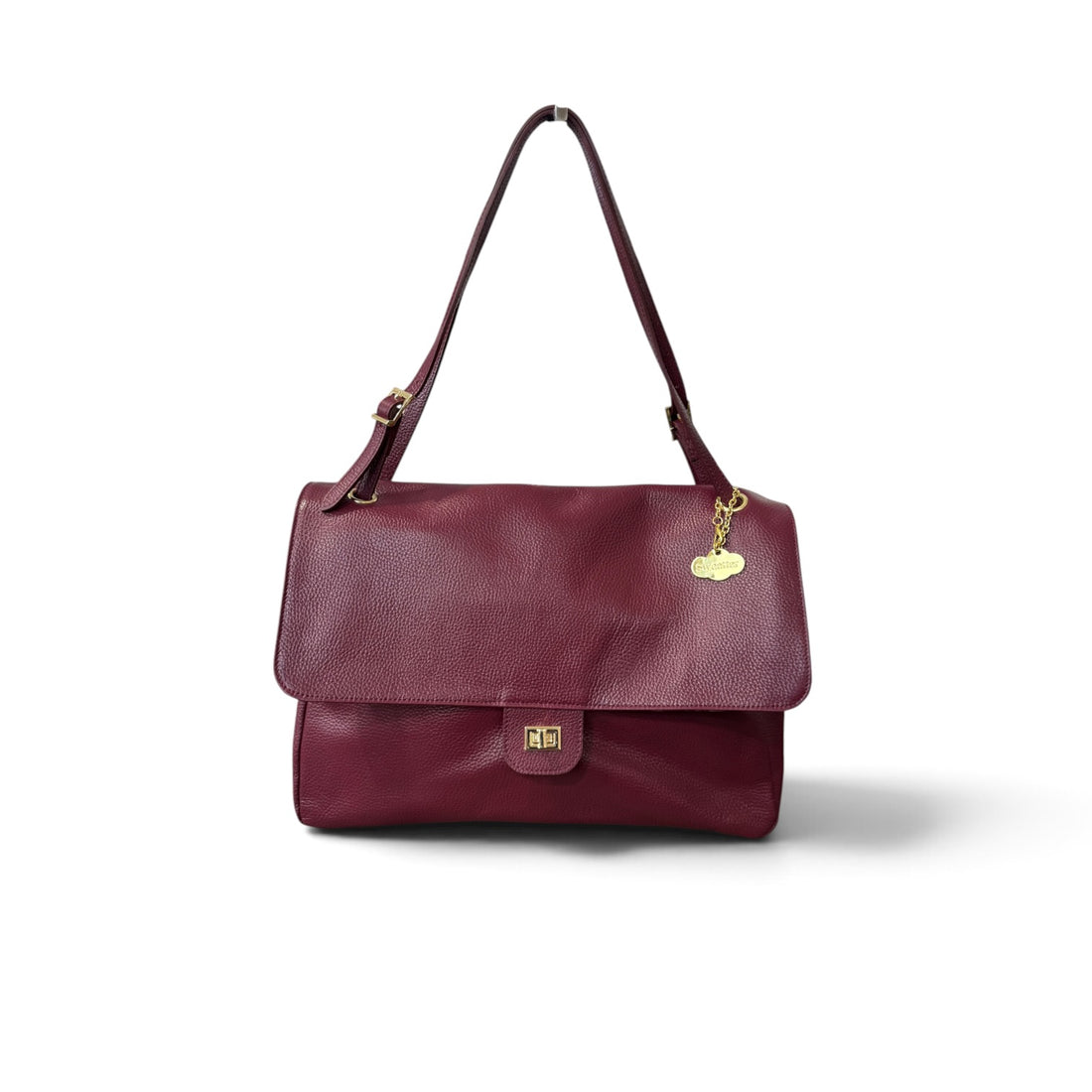Flat bag burdeos