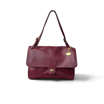 Flat bag burdeos