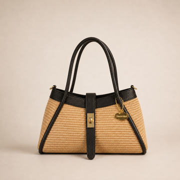 Bolso mano midi Góndola Negro