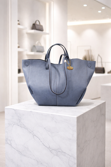 Luna Tote azul mar