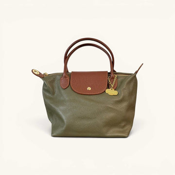 Bolso de mano Tetis caqui