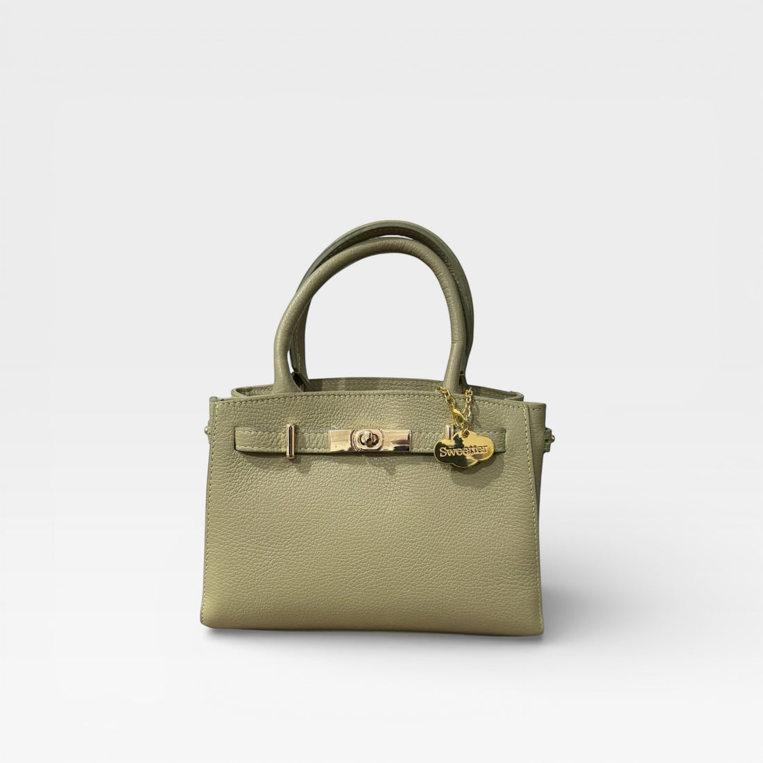 Bolso Diábolo mini verde nude