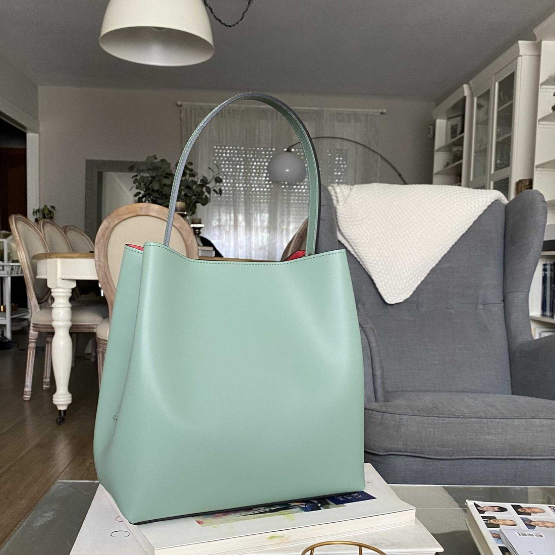 Bolso Athica verde menta