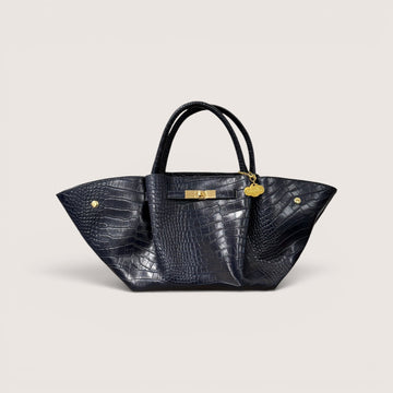 Bolso Cassandra  coco azul marino