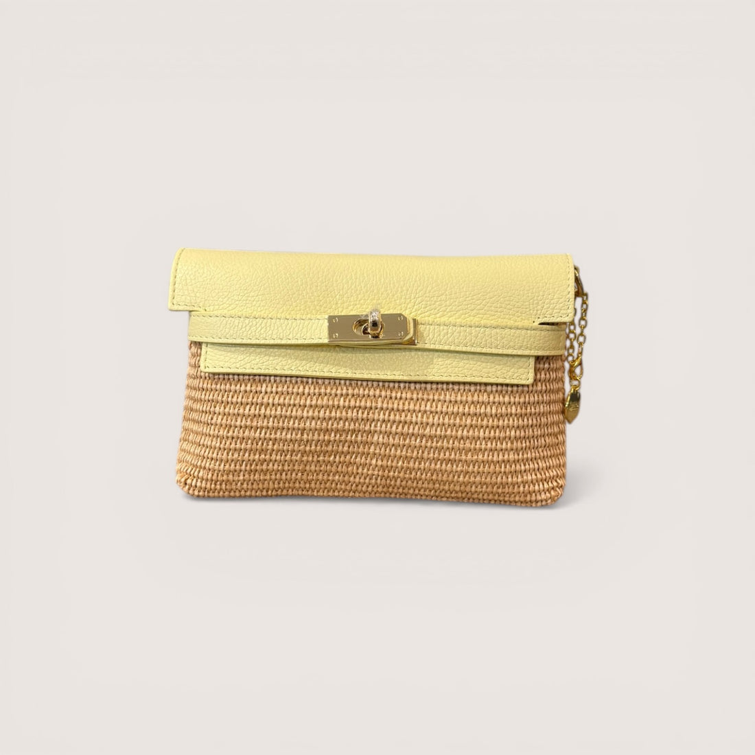 Cartera/bandolera rafia