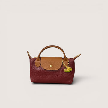 Mini Bolso de mano Tetis burdeos