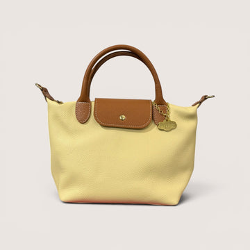 Bolso de mano Tetis mantequilla