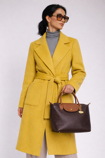 Bolso de mano Tetis chocolate