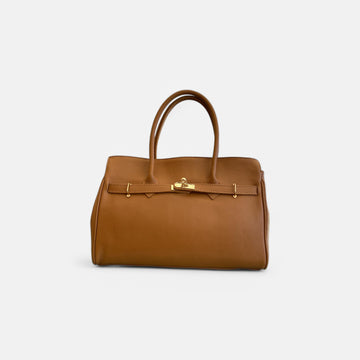 Handbag retro camel