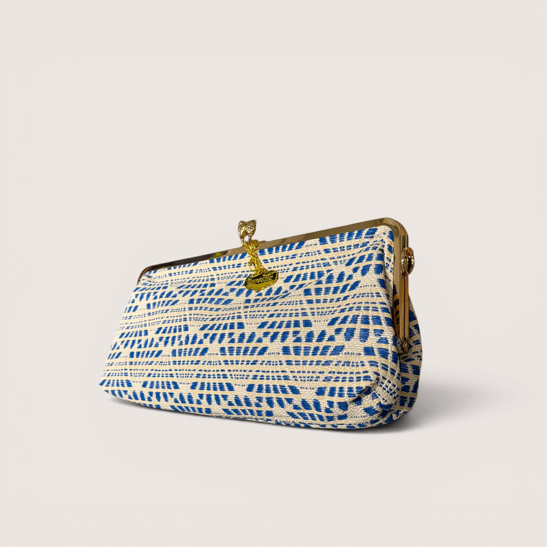 Clutch alargado azul marino