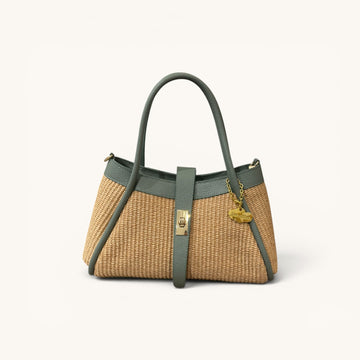 Bolso mano Góndola verde oliva