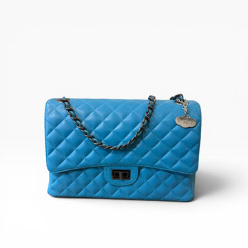 Bolso acolch Maxi azul maya