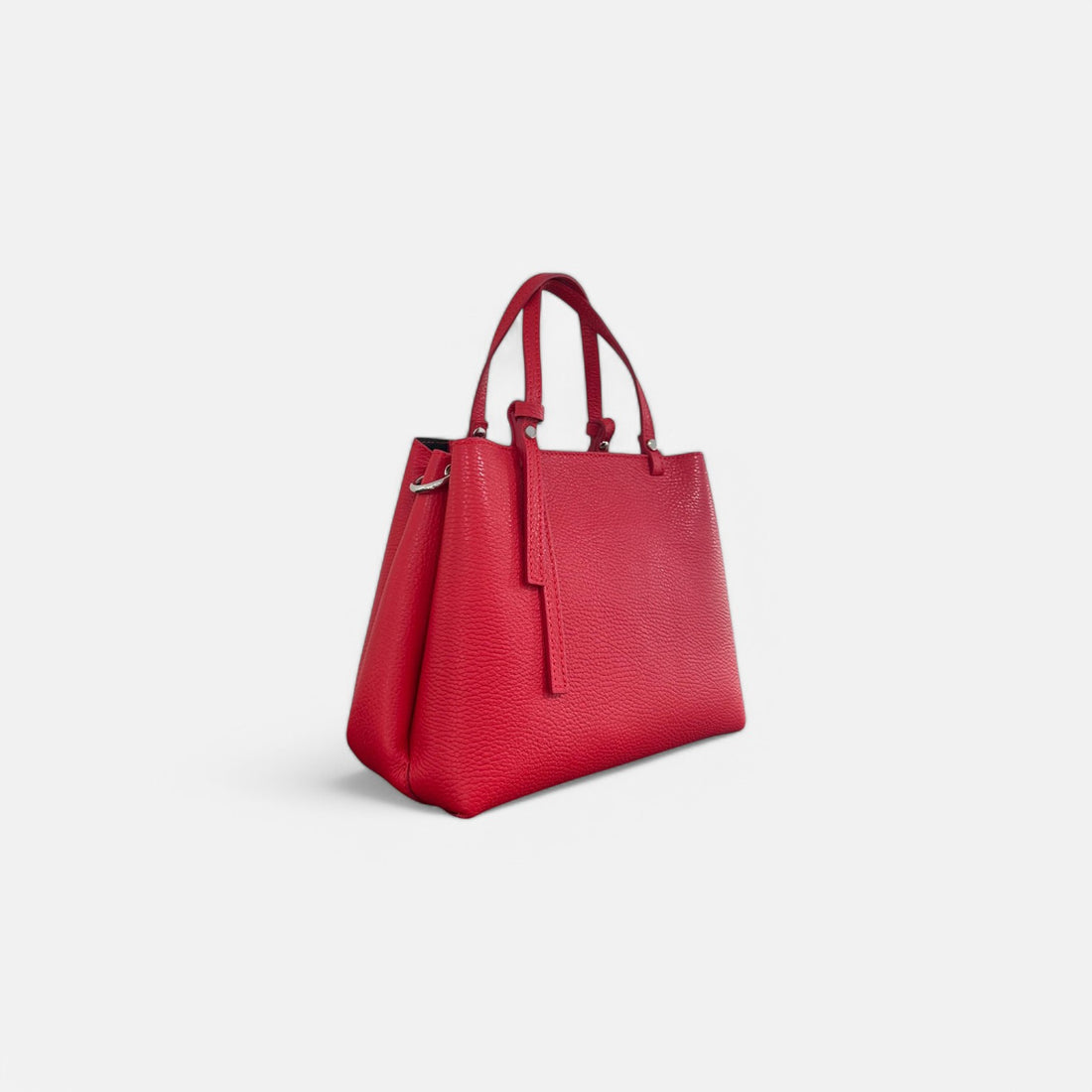 Bolso Club liso rojo