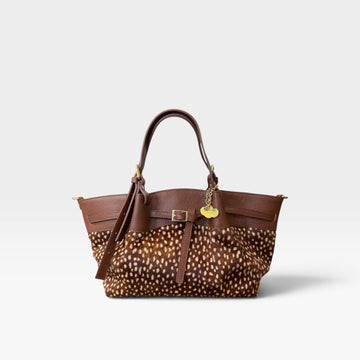 bolso shopper bambi marrón