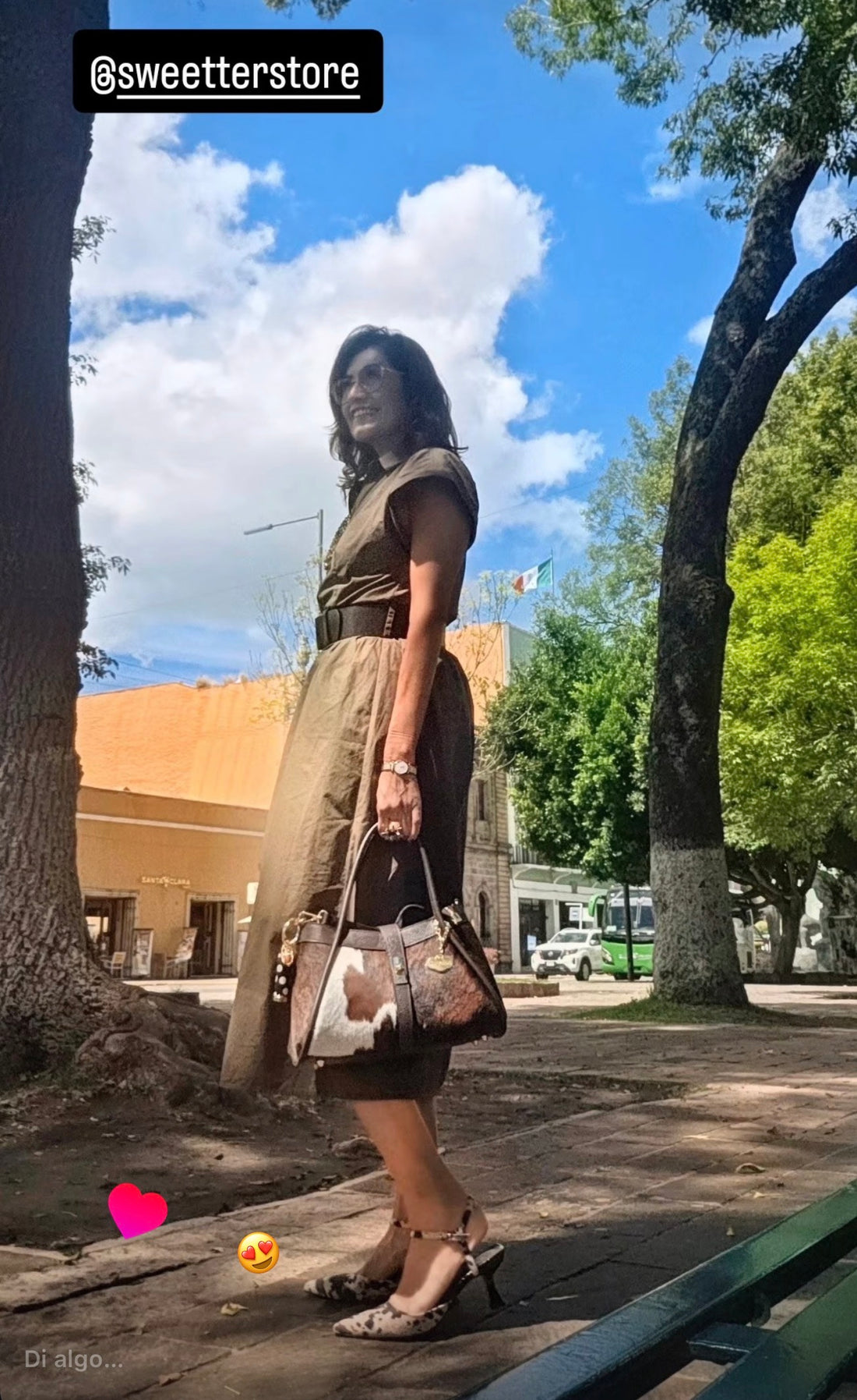 Bolso Góndola piel potro exclusivo