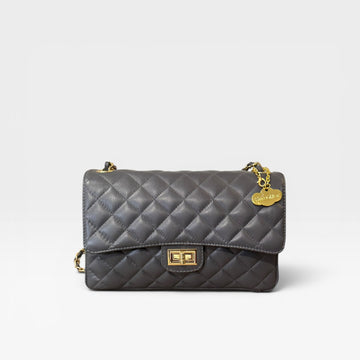 Bolso  clasic gris antracita