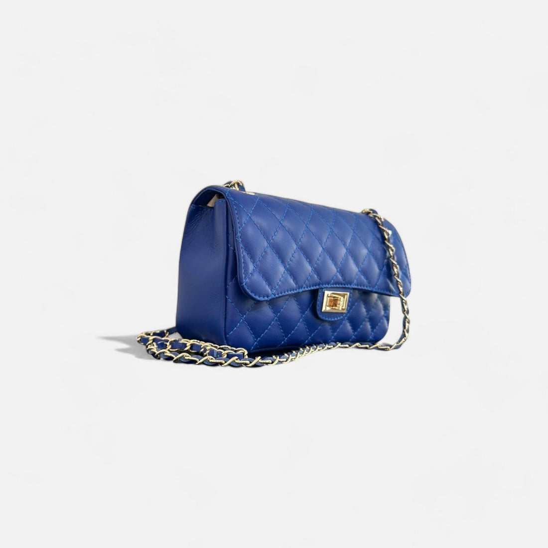 Bolso acolch.  clasic azul intenso