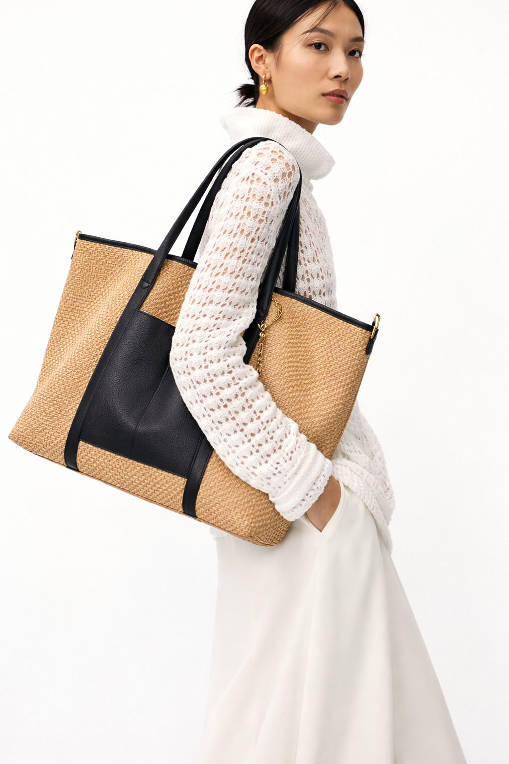 Bolso shopper  2026 negro