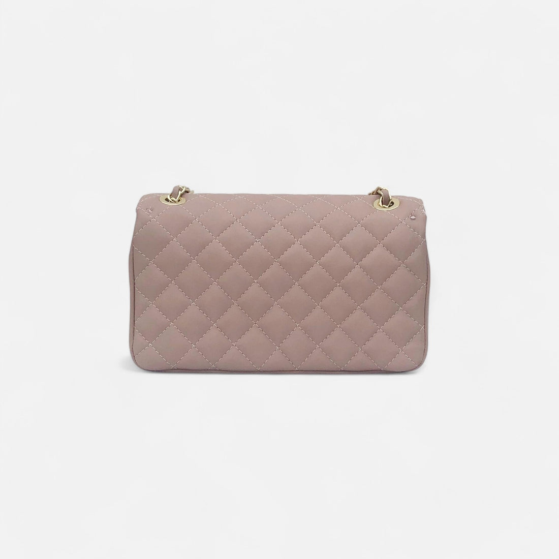 Bolso acolchado clasic rosa
