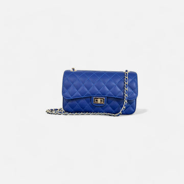 Bolso acolch.  clasic azul intenso