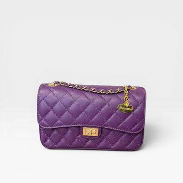 Bolso  clasic morado