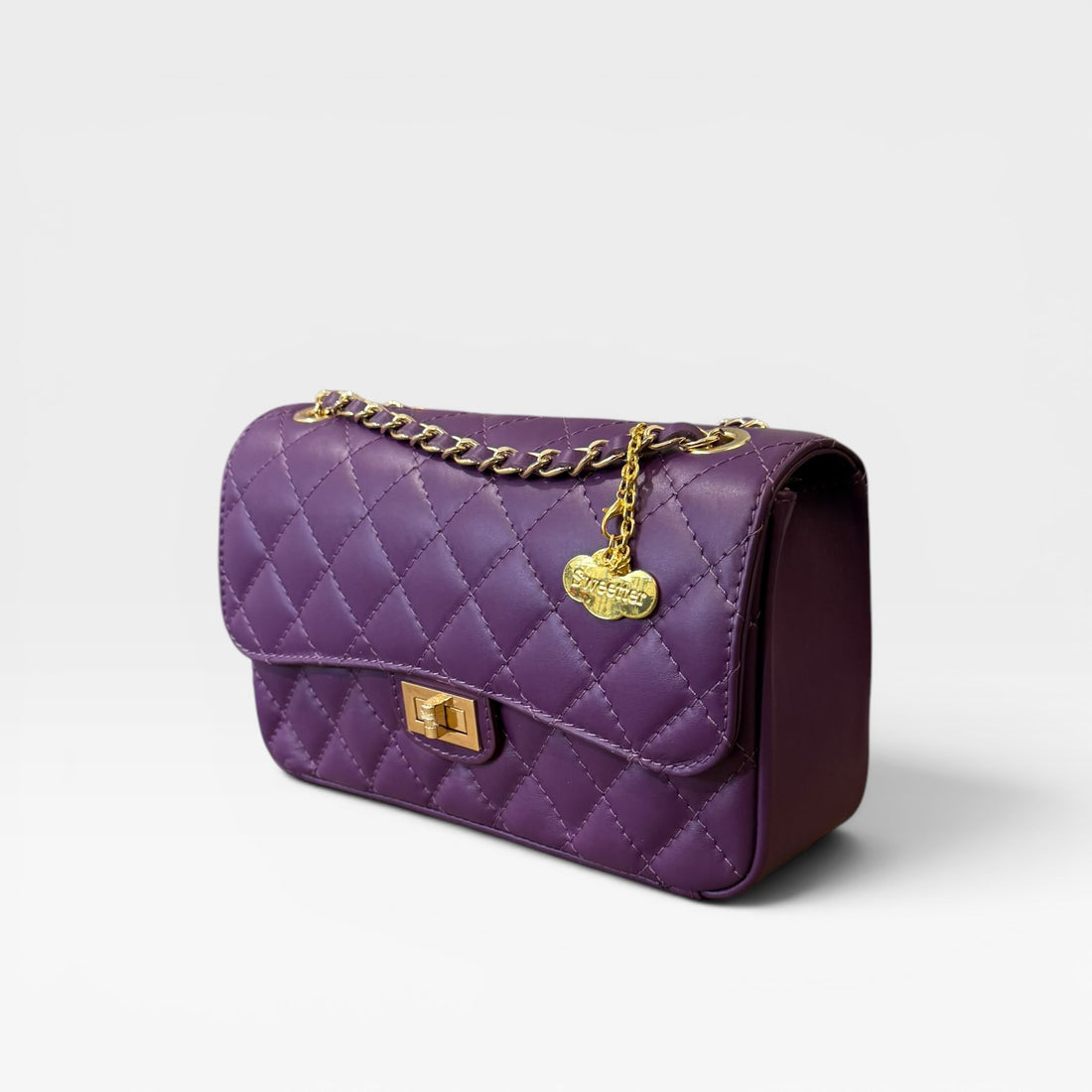 Bolso  clasic morado