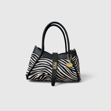 Bolso Góndola piel cebra