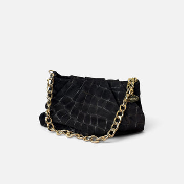Elegance Pouch negro ante print