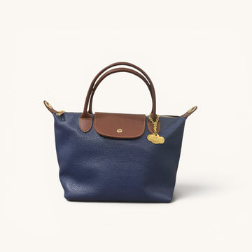 Bolso de mano Tetis azul ceruleo