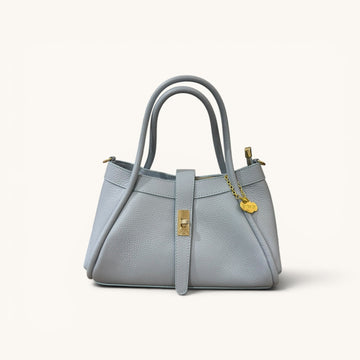 Bolso Góndola piel azul cielo