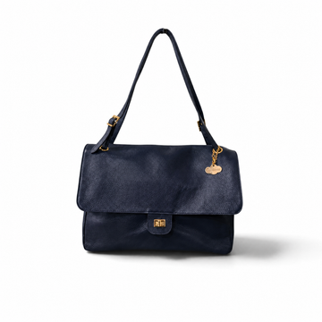 Flat bag azul marino