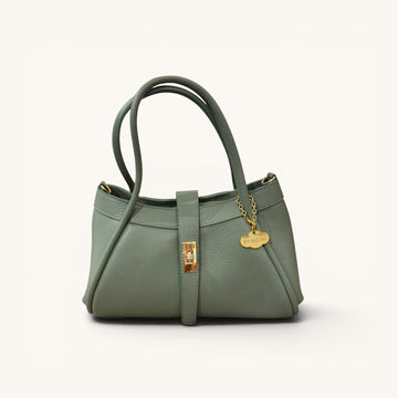 Bolso Góndola piel verde