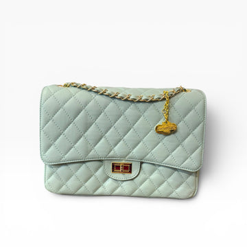 Bolso acolch Maxi verde agua