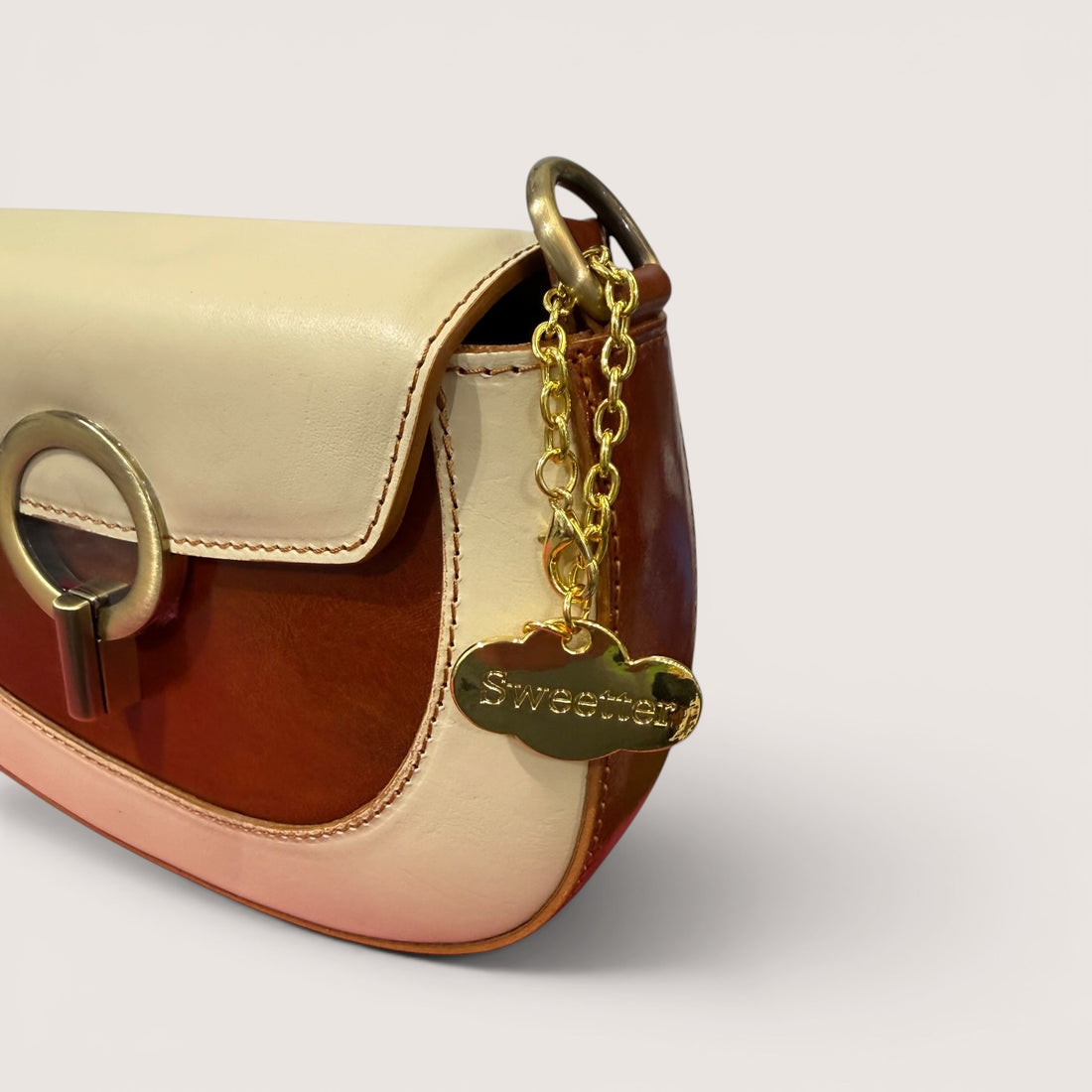 Bandolera Uffizi cafe-beige