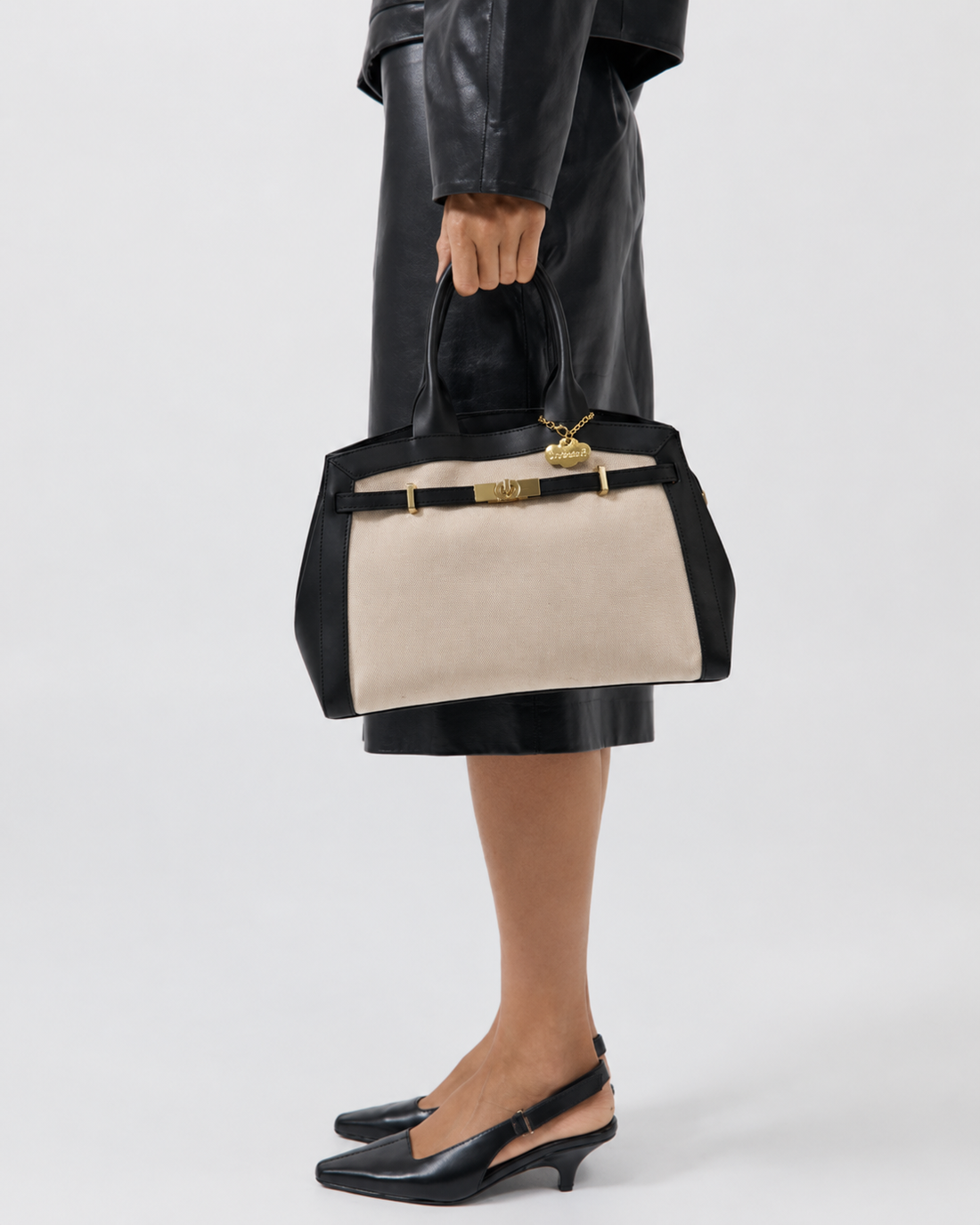 Diábolo  midi canvas negro E.Esp