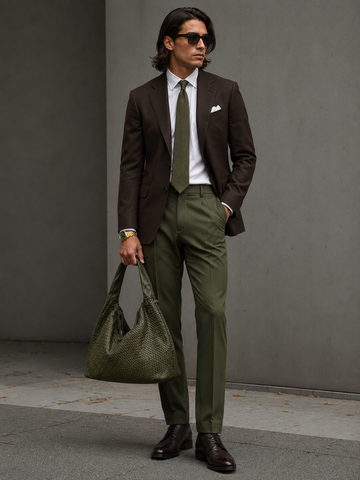 Bolso  Acacia verde hombre