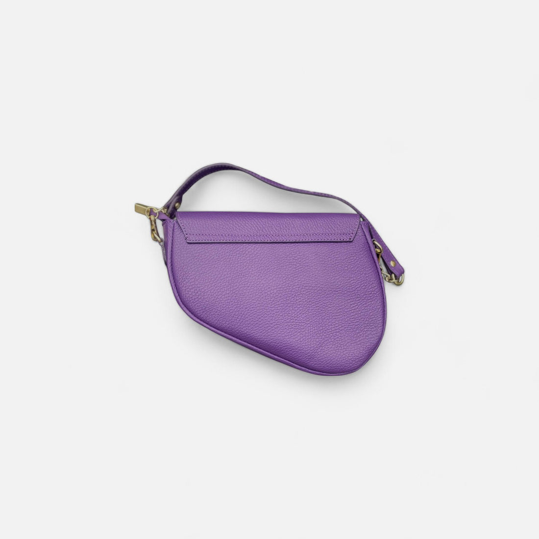 Bolso silla montar  morado